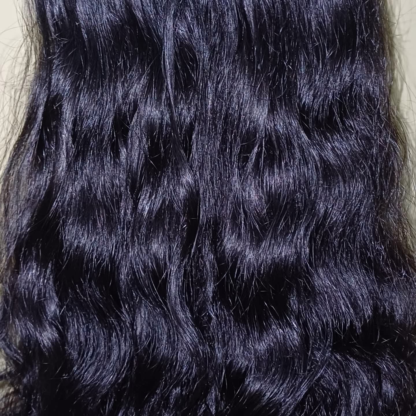 Jet Black South indian Hair Extentions